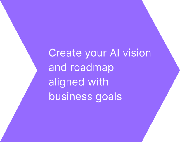 Create your AI vision and roadmap